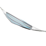 Cotton Multi-Striped Back Pack Hammock, Weight Capacity 113 kg- 90W X 200L cm