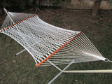 Outdoor UV Resistant Hammock Furniture With Stand Frame, Weight Capacity of 200 kg