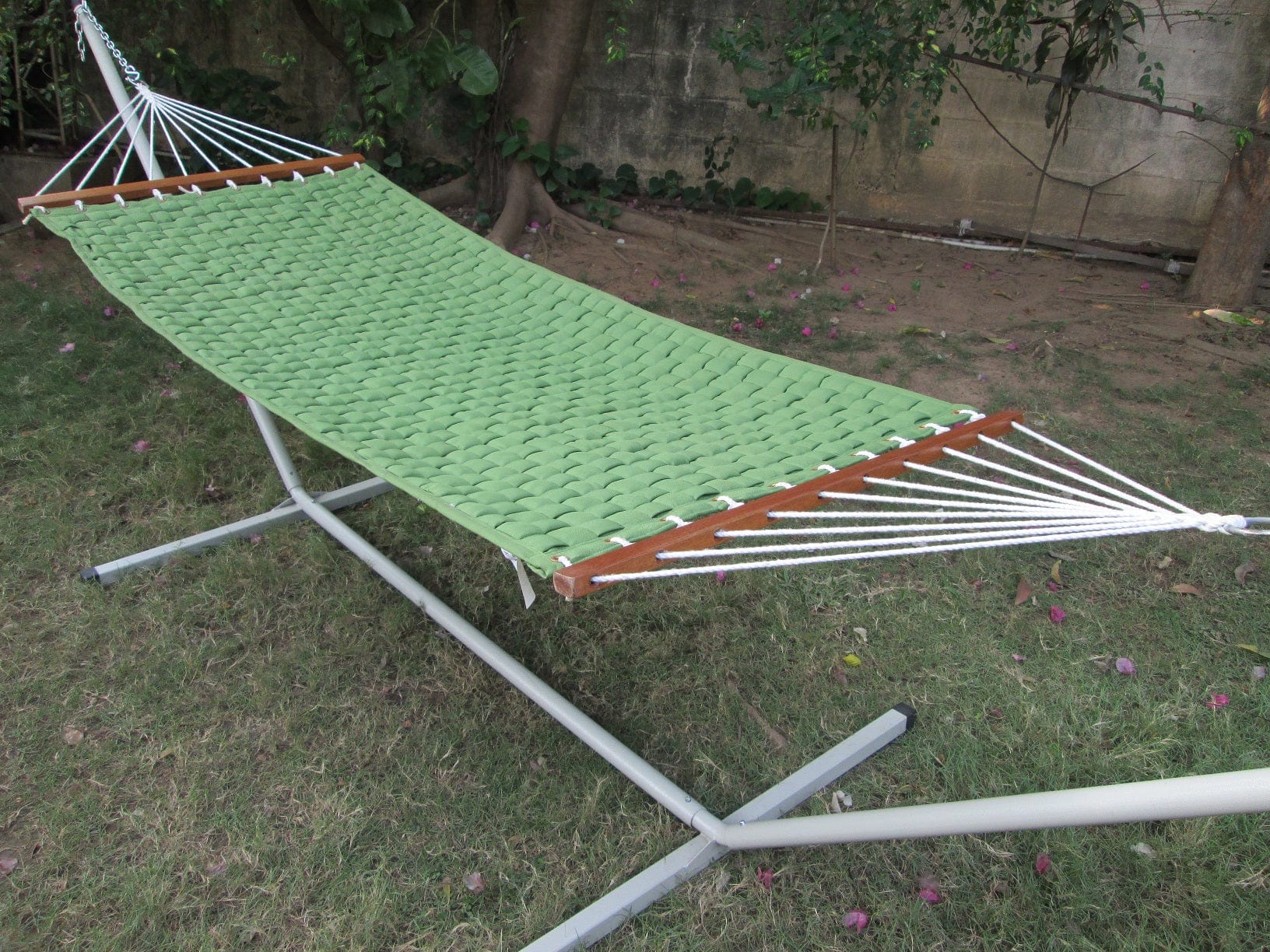 Soft Comb Hammock Set With Steel Hammock Stand