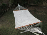 Extra Large Soft Comb Quilted Hammock, Weight Capacity 200kg- 140W X 396L cm