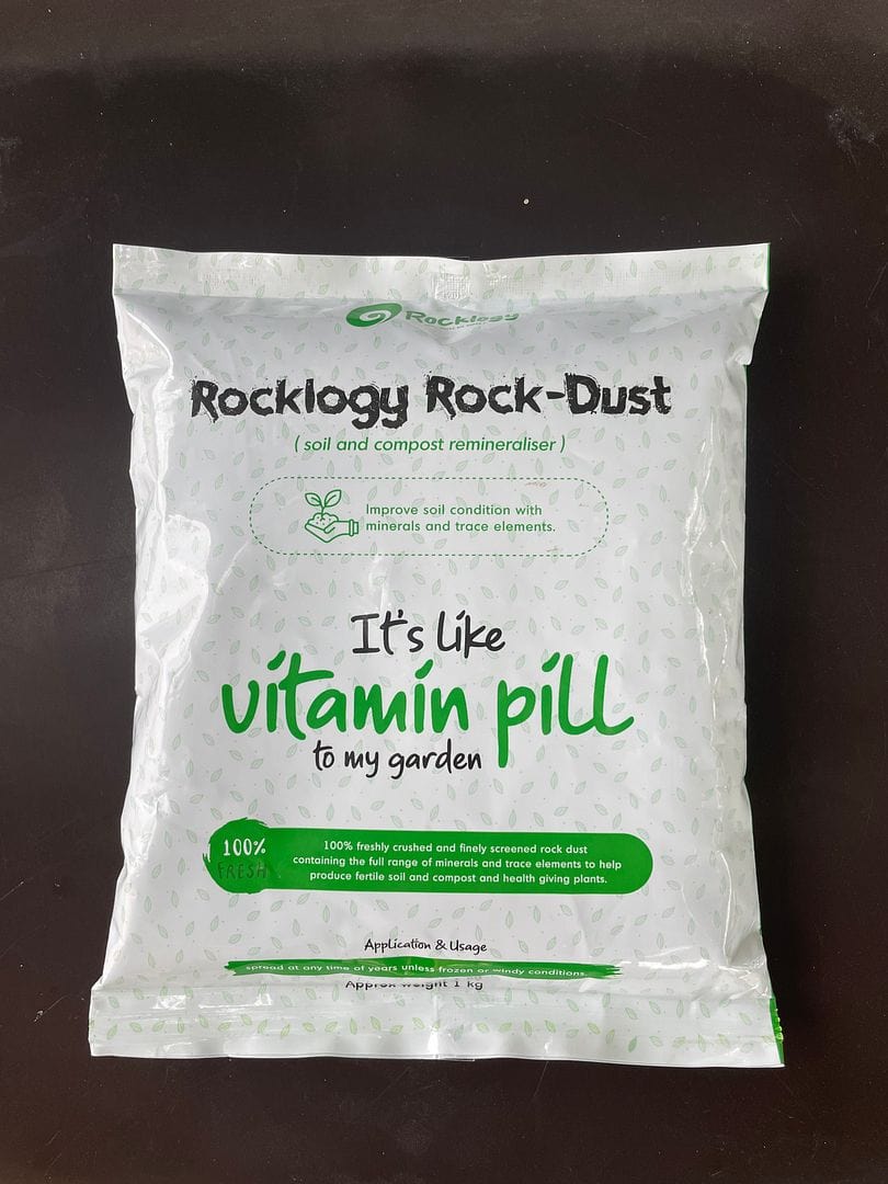 Rocklogy Organic Basalt Rock Dust Volcanic Soil & Compost (1 kgs)