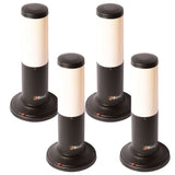 BENE Benjamin Bollard Lights 32 cms (Milky, Black)