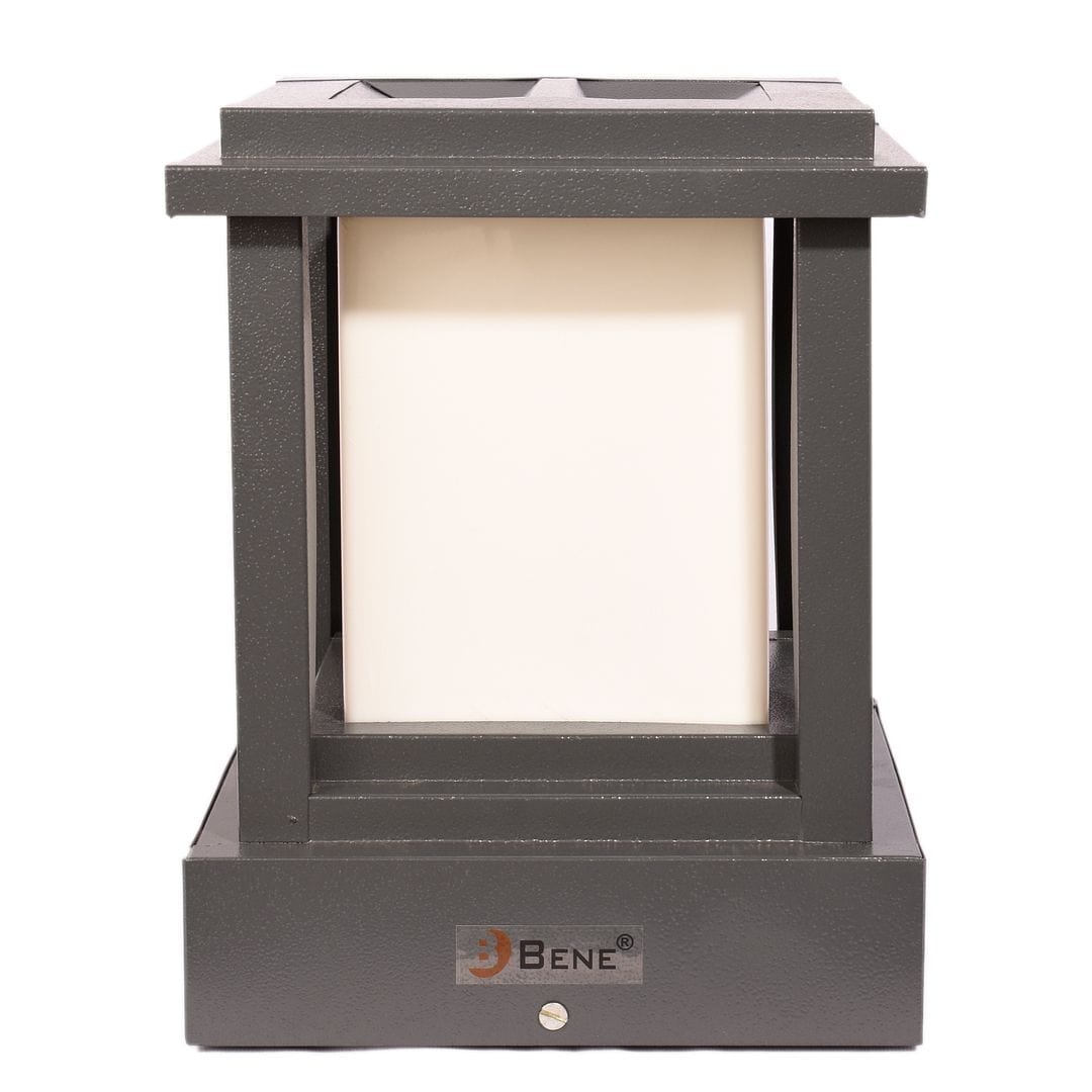 BENE Tokyo Square Garden Light 20 cms (Milky, Grey)