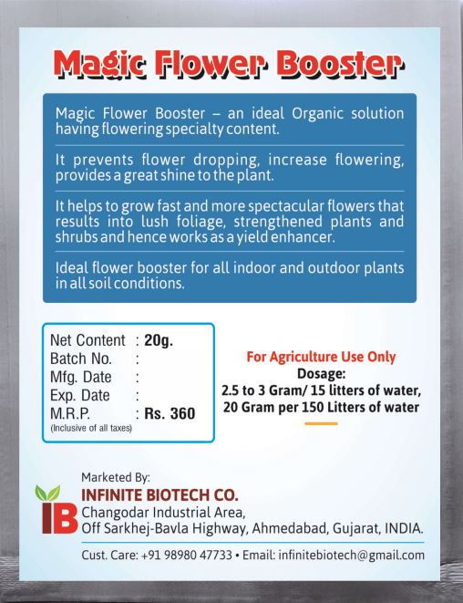 Infinite Biotech Magic Flower Booster - Flowering Stimulant