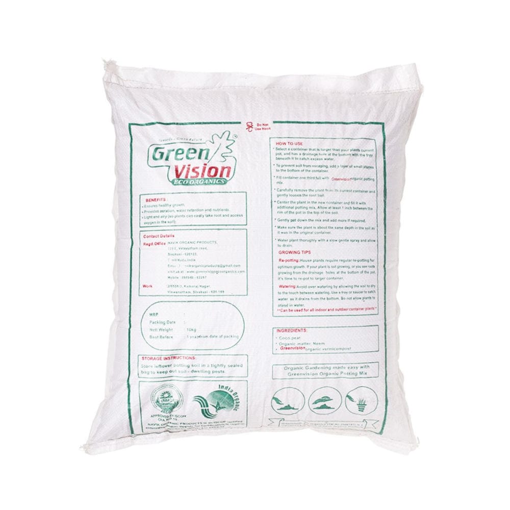 Greenvision Eco Organics Potting Mix (Organic Manure)