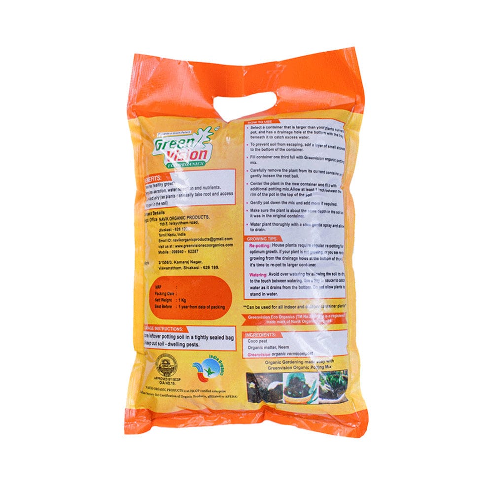 Greenvision Eco Organics Potting Mix (Organic Manure)