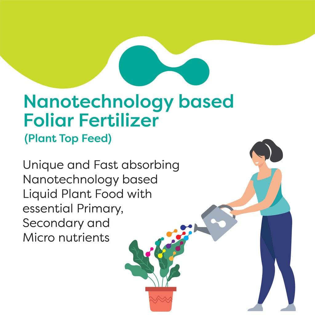 Nanopot Foliar Liquid Fertilizer - Primary, Secondary & Micro nutrients