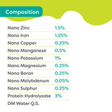 Nanopot Foliar Liquid Fertilizer - Primary, Secondary & Micro nutrients