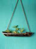 Lokabazar Hanging Bamboo Planter