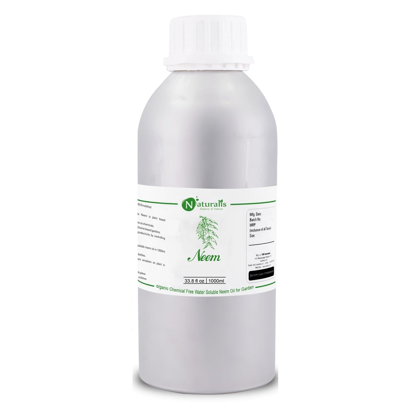 Naturalis Organic Water Soluble Neem Oil Pesticide