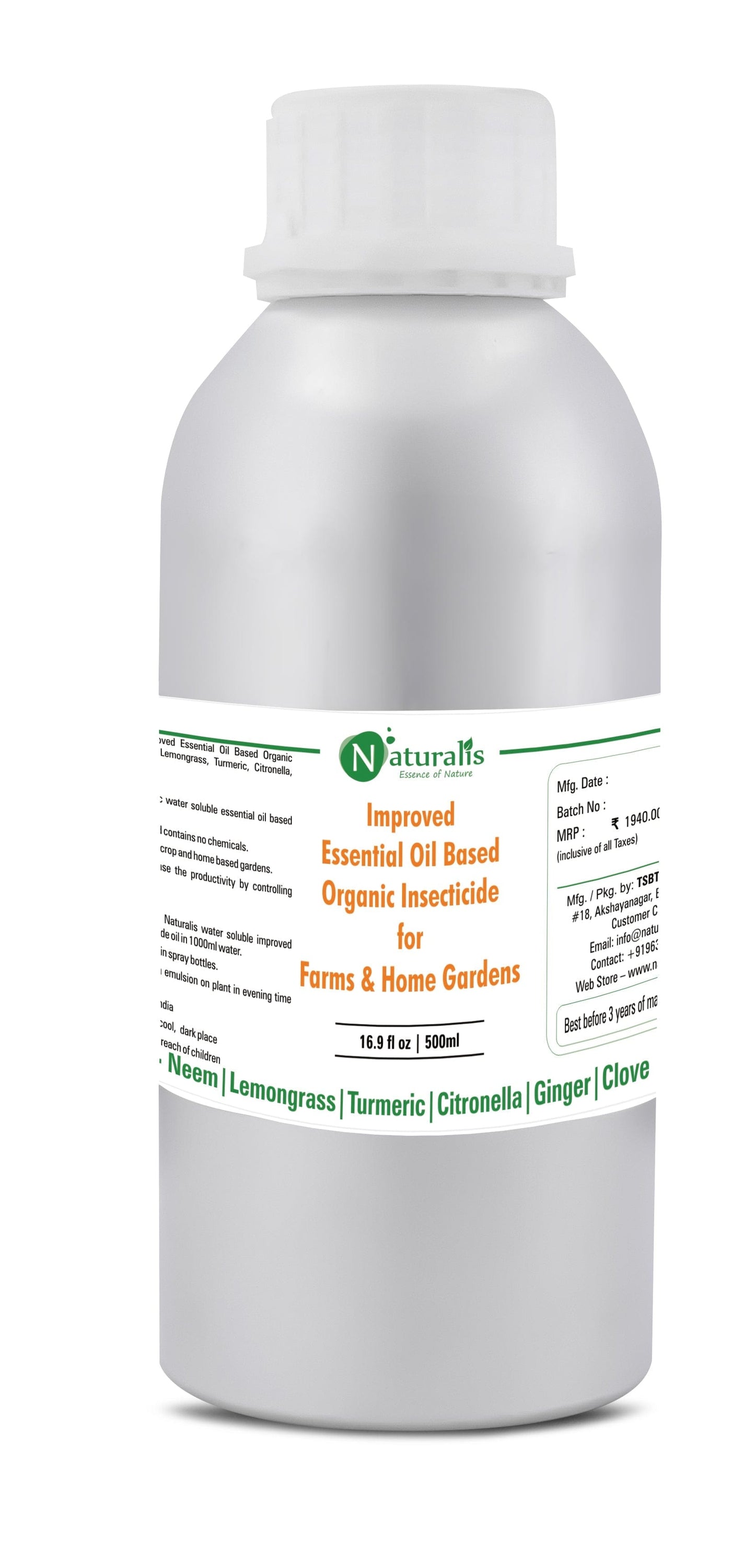 Naturalis Essential Oil Based Organic Insecticide