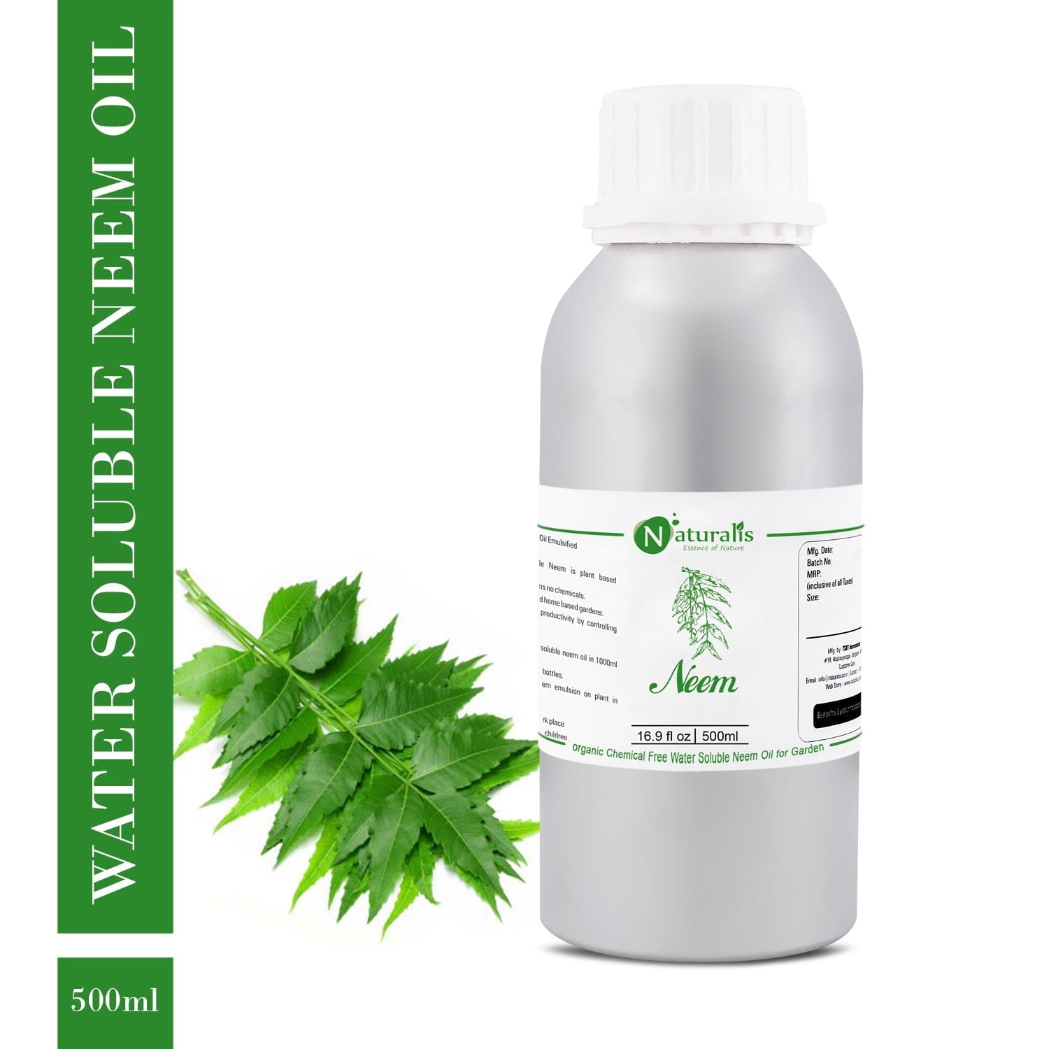 Naturalis Organic Water Soluble Neem Oil Pesticide