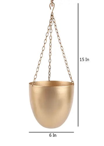 Amaya Decors Capsule Shape Hanging Planters (Set of 2)