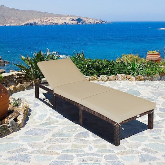 Dreamline Poolside/Swimming Pool Lounger With Cushion