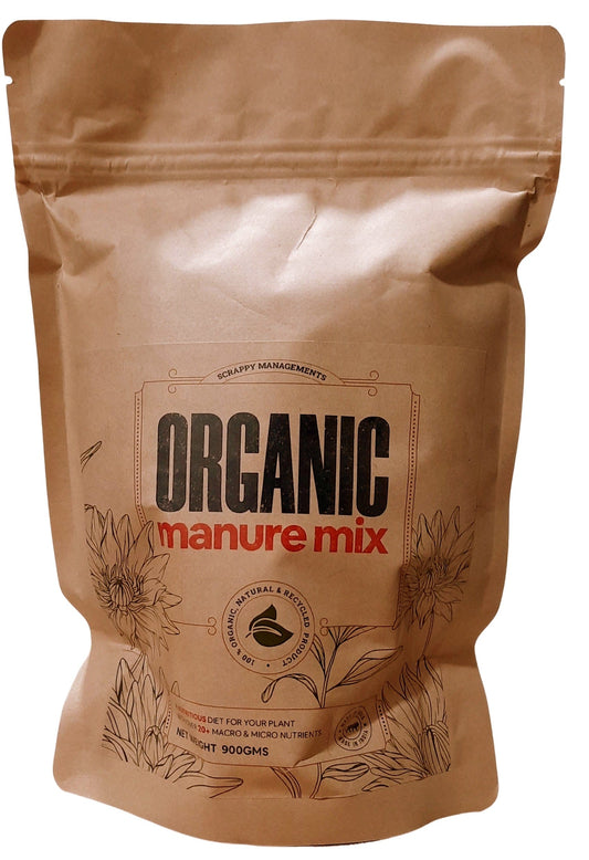 Organic Manure Mix for Indoor & Outdoor Plants (900 Gms)