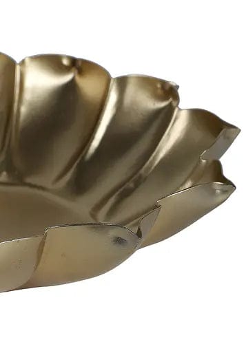 Amaya Decors Set of 3 Metal Lotus Urli