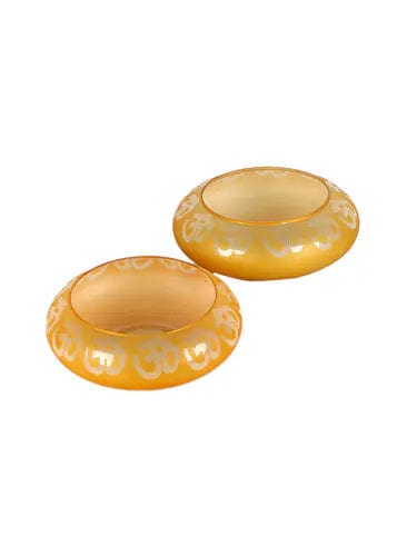 Amaya Decors Potpourri Bowl Glass Urli - Set of 2