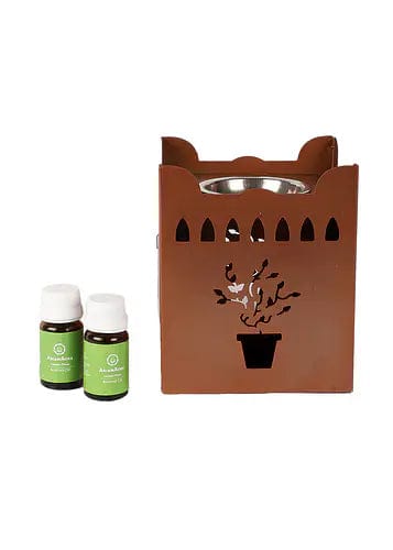 Amaya Decors Tusli Pot Shape Diffuser With Aroma Oil