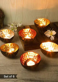 Amaya Decors Set of 6 Eye Shape Tealight Holders